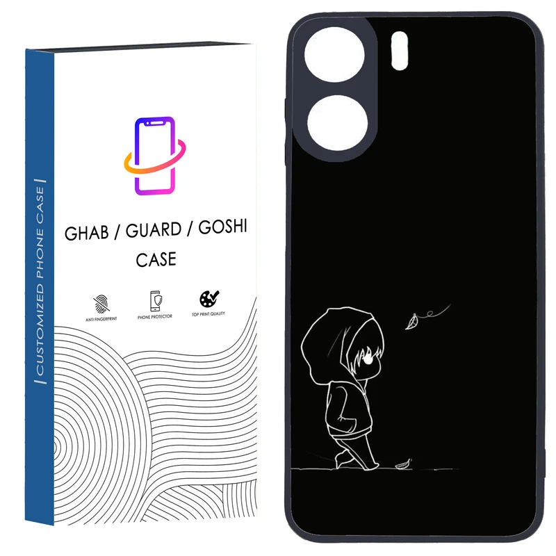 کاور قاب گارد گوشی طرح دخترانه کد 73 - TPU مناسب برای گوشی موبایل شیائومی Redmi 13C / Poco C65