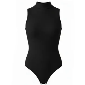 بادی بدون آستین زنانه مدل یقه گرد دلاریس