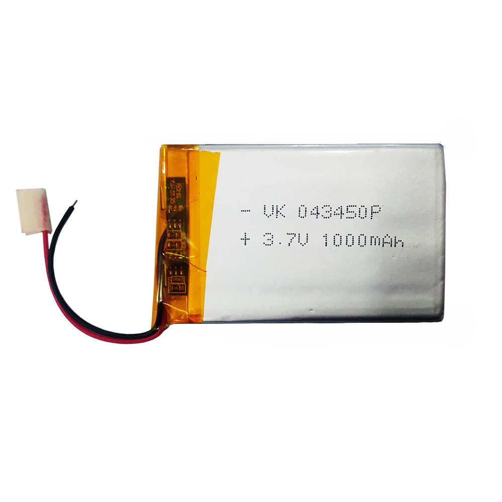 باتری لیتیوم یون مدل 043450p ظرفیت 1000میلی آمپر ساعت 