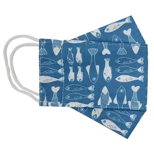 ماسک پارچه ای مدل ماهی کد 02