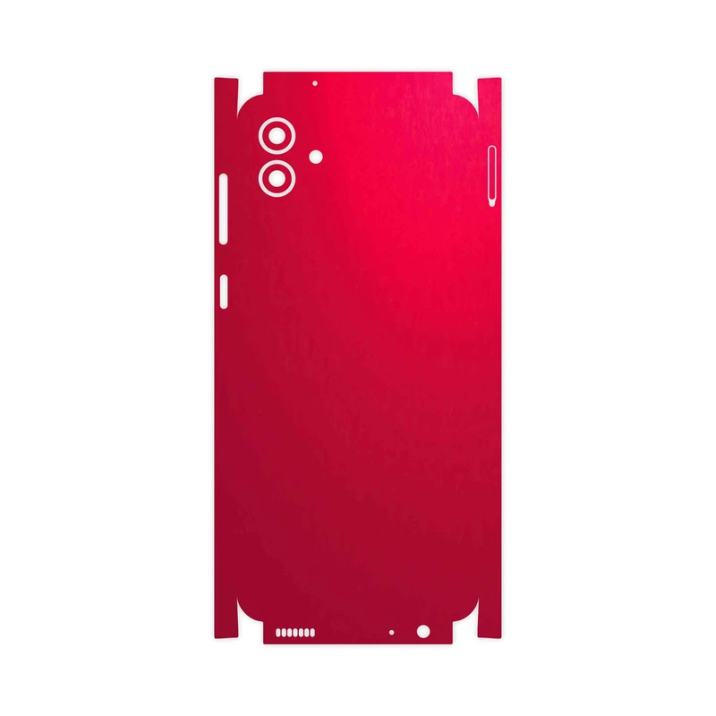 برچسب پوششی ماهوت مدل Matte-Warm-Red-FullSkin مناسب برای گوشی موبایل سامسونگ Galaxy A04