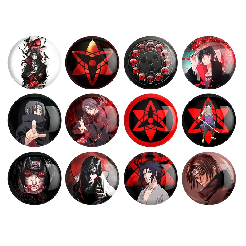 پیکسل خندالو مدل انیمه ناروتو شارینگان کد 382 مجموعه 12 عددی