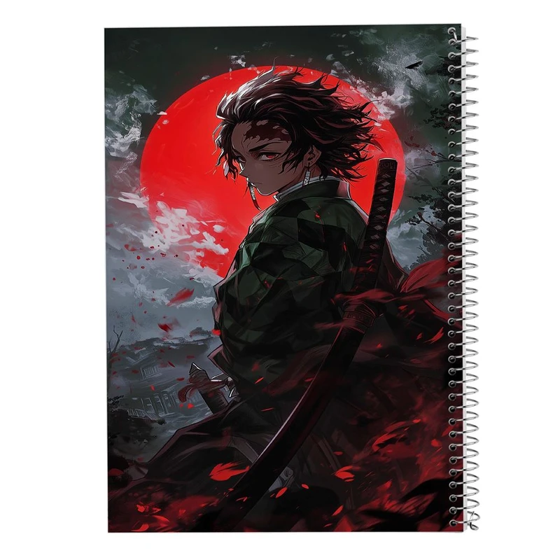 دفتر ژورنال نویسی 50 برگ مدوپد مدل نقطه ای طرح شیطان کش کد DF16722