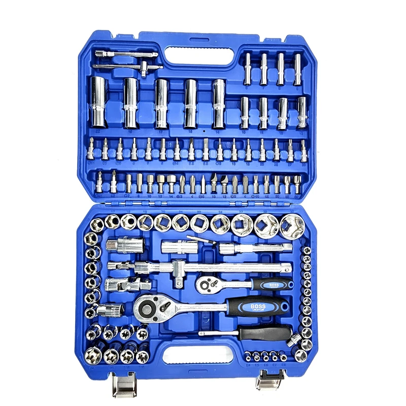 عکس شماره 4 : جعبه بکس باس مدل chrome_vanadium مجموعه 108 عددی