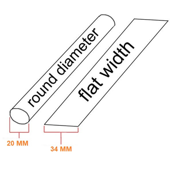 وارنیش حرارتی وو ار مدل WHT-20MM طول 1 متر