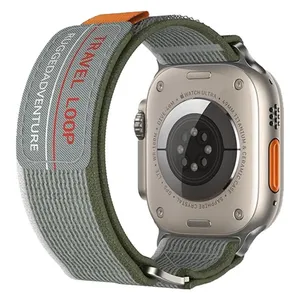 Masir Travel REDGRN Rugged Strap suitable for Apple Watch Series 1/2/3/4/5/6/7/8/9/SE/ULTRA/ULTRA 2 42/44/45/49mm