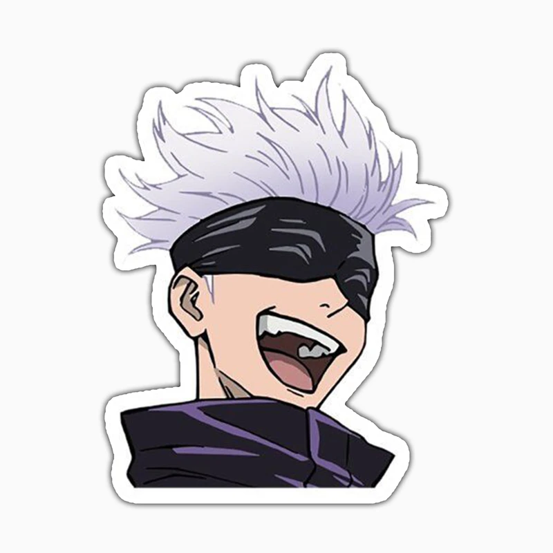 استیکر لپ تاپ و موبایل بووم طرح Anime Jujutsu Kaisen مدل Gojo Khandun کد TR105