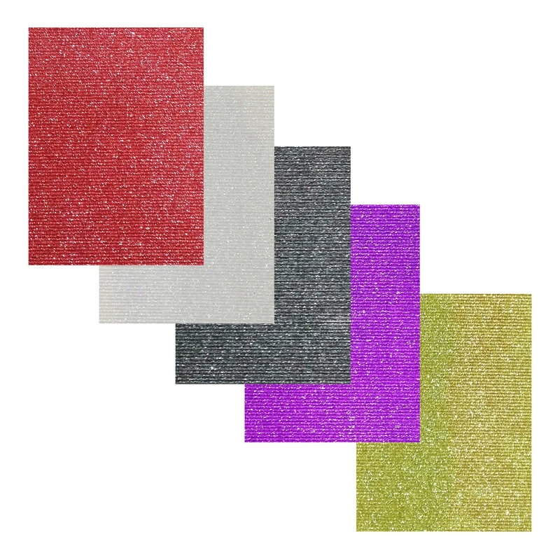 مقوا مدل مواج اکلیلی کد 5600 سایز 21x29 سانتی متر مجموعه 5 عددی