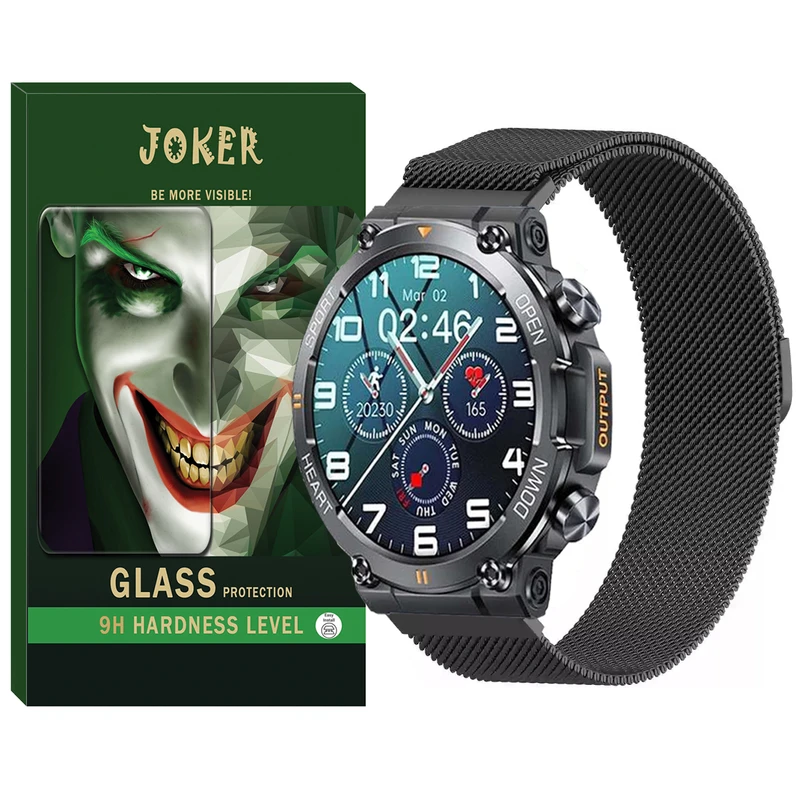 بند جوکر مدل Milanese مناسب برای ساعت هوشمند هپی تاچ K56 / K56 Pro / K56 Ultra