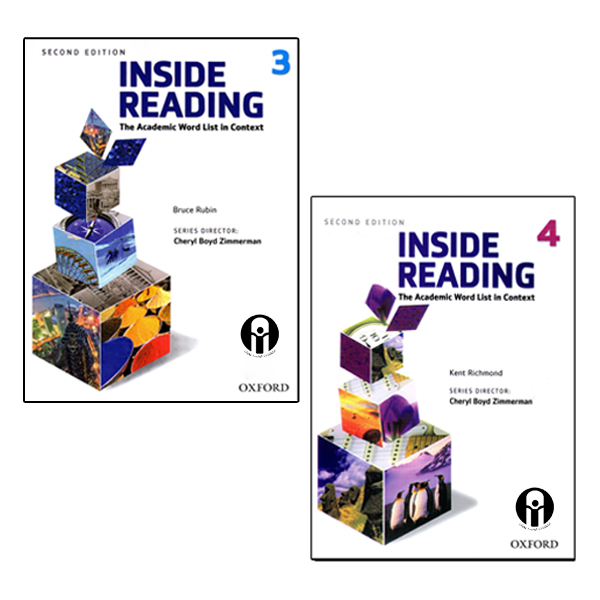 کتاب Inside Reading اثر Bruce Rubin And Kent Richmond انتشارات الوندپویان دو جلدی