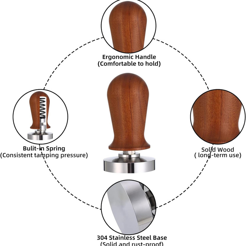 تمپر قهوه مدل pressure calibration کد 51