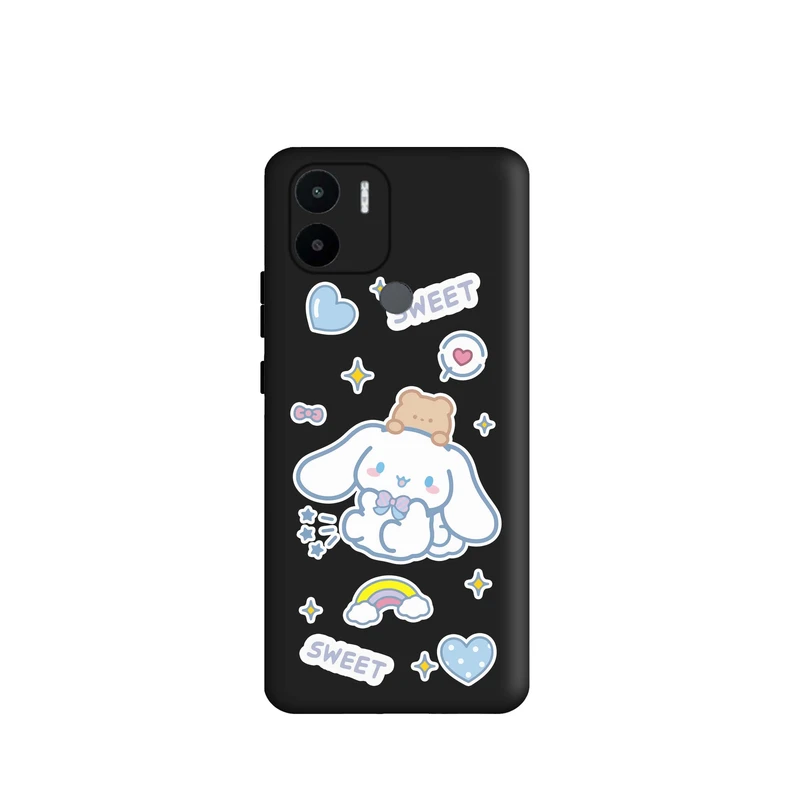 کاور قاب گارد طرح خرگوش کد t6423 مناسب برای گوشی موبایل شیائومی Redmi A1 Plus / Redmi A2 Plus 