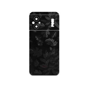 MAHOOT Black-Wildflower Cover Sticker for Xiaomi Poco M5