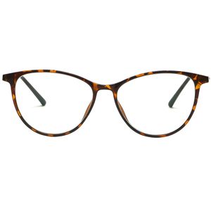 فریم عینک طبی گربه ای مدل TRWS902C393-P81 مناسب برای صورت گرد و بیضی
