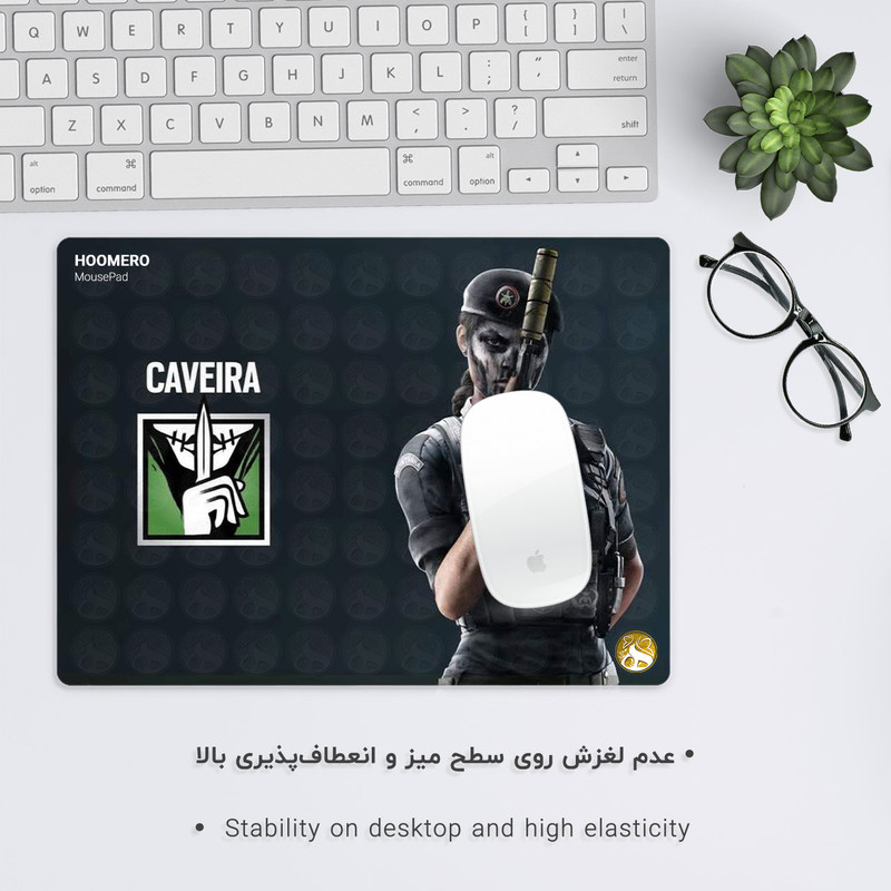 ماوس پد هومرو مدل A4402 طرح بازی Tom Clancys Rainbow Six 2