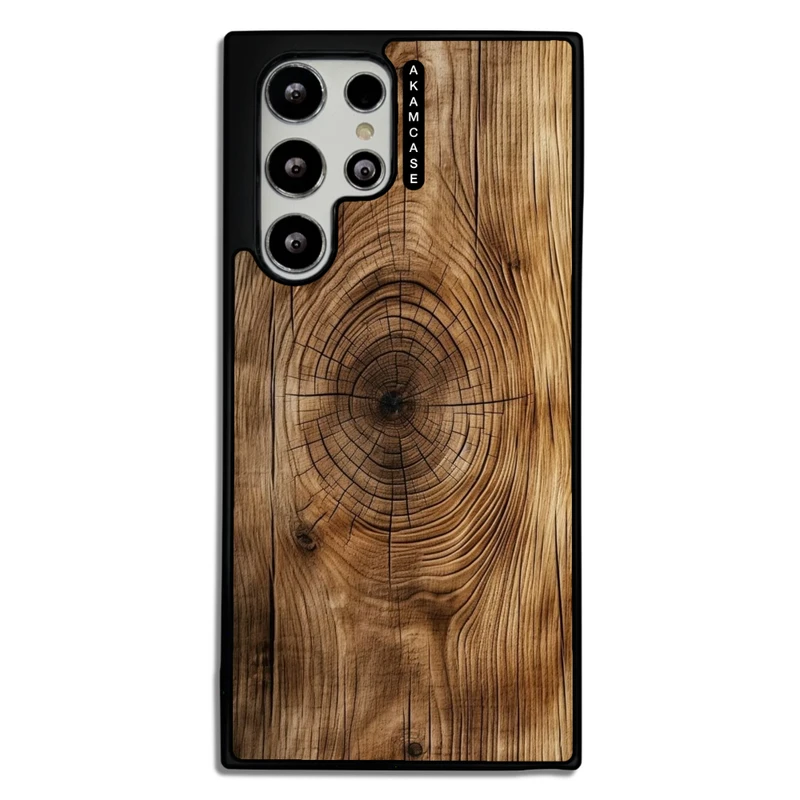 کاور آکام مدل AMC-WSGS22U-WOOD-3 مناسب برای گوشی موبایل سامسونگ Galaxy S22 Ultra