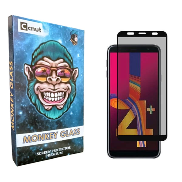 محافظ صفحه نمایش حریم شخصی کوکونات مدل monku مناسب برای گوشی موبایل سامسونگ Galaxy J4 Plus