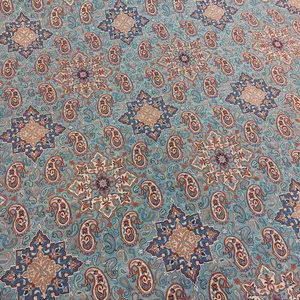 پارچه لباس طرح ترمه مدل gn کد 328