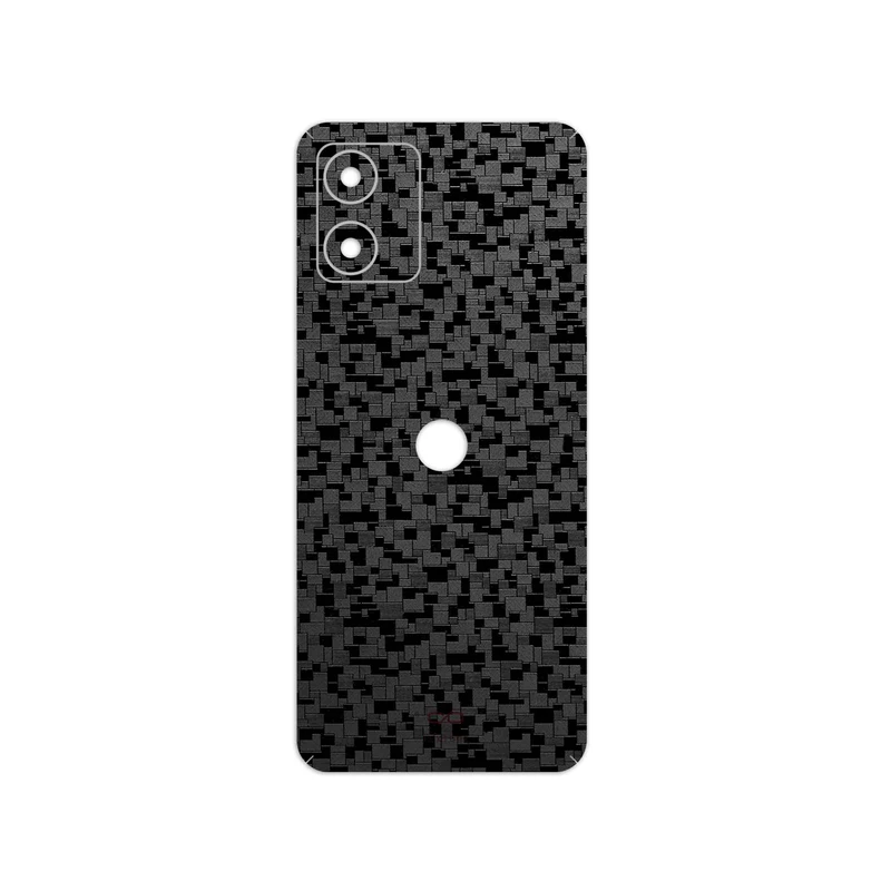 برچسب پوششی ماهوت مدل Black-Silicon مناسب برای گوشی موبایل موتورولا Moto E13