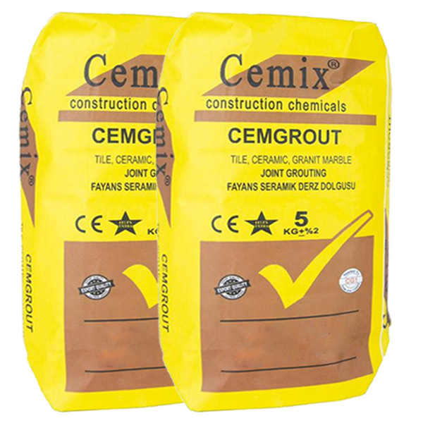 پودر بند کشی کاشی و سرامیک سمیکس مدل سمگروت وزن 5 کیلوگرم