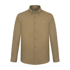 پیراهن آستین بلند مردانه ناوالس مدل ACAPULCO