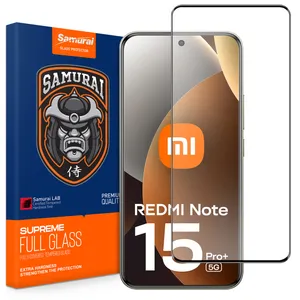 Samurai glass screen protector ovglass model suitable for Xiaomi Redmi Note 15 Pro Plus / Poco M8 Pro