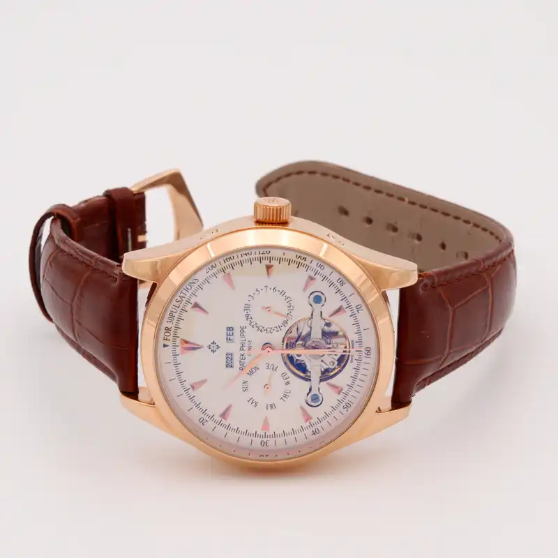 ساعت مچی عقربه‌ای مردانه مدل فول دیت موتور اتوماتیک کد WG-97