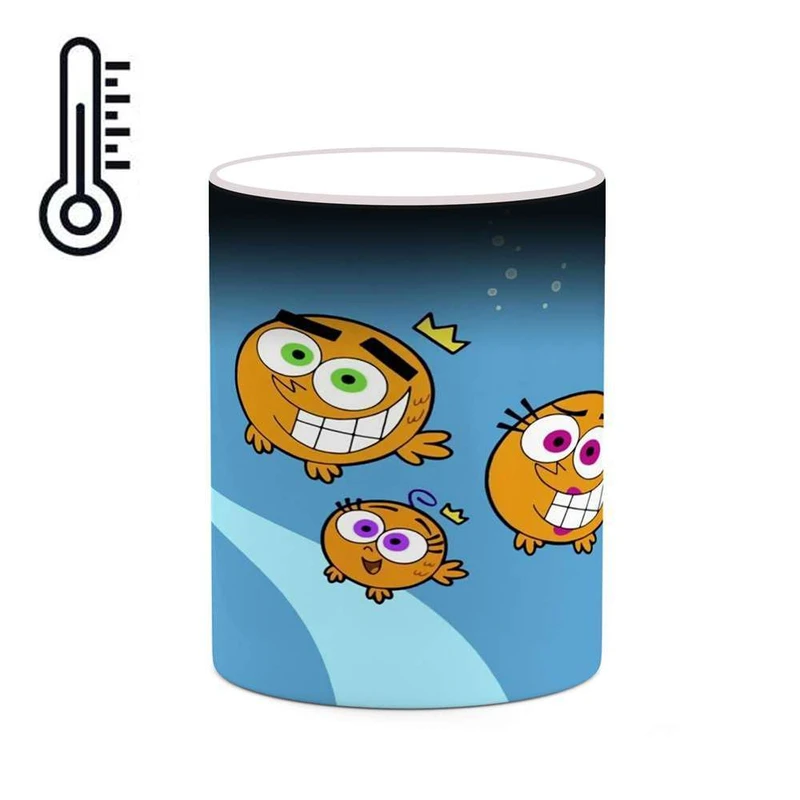 ماگ حرارتی کاکتی مدل کارتون The Fairly OddParents کد mgh23396