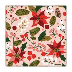کاشی  طرح   گل و گیاه فانتزی کد bambi51183