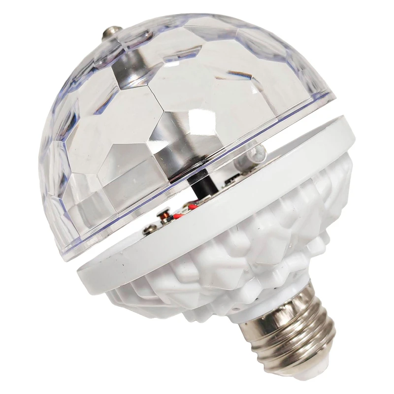  لامپ رقص نور 6 وات مدل LEDRGB گردان پایه E27