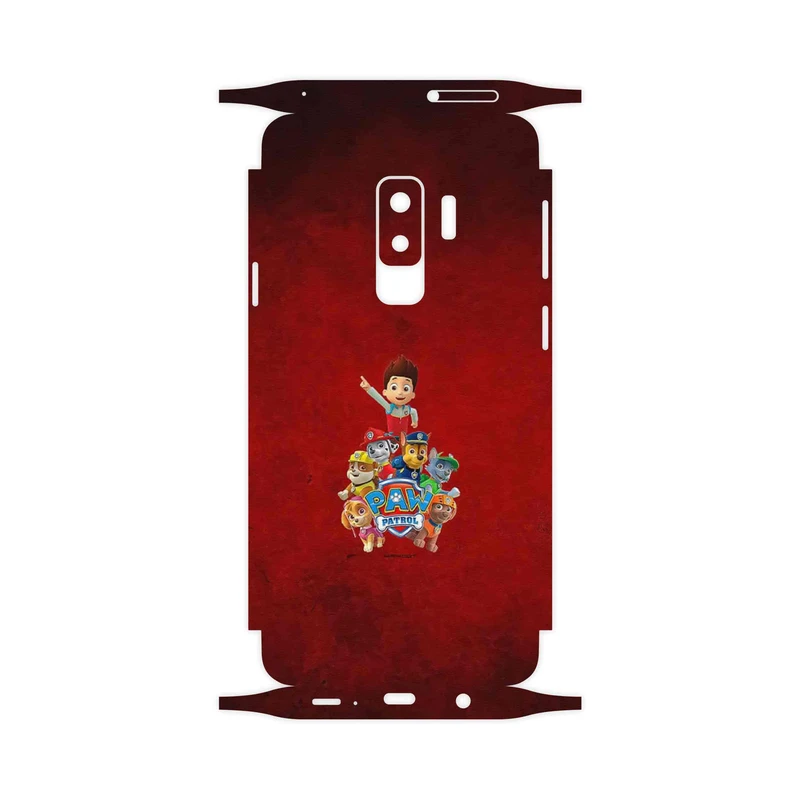 برچسب پوششی ماهوت مدل Paw Patrol-FullSkin مناسب برای گوشی موبایل سامسونگ Galaxy S9 Plus
