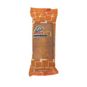 کیک با طعم پرتقال تنورستان - 100 گرم بسته 40 عددی 