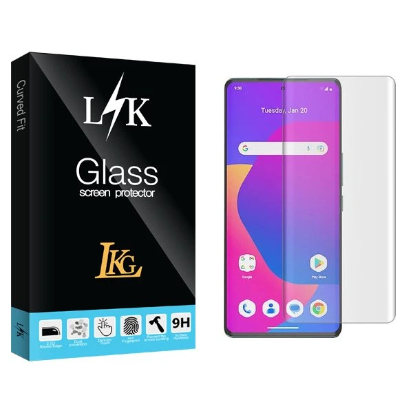محافظ صفحه نمایش ال کا جی مدل LKK UV مناسب برای گوشی موبایل داریا Bond 5G UAE edition
