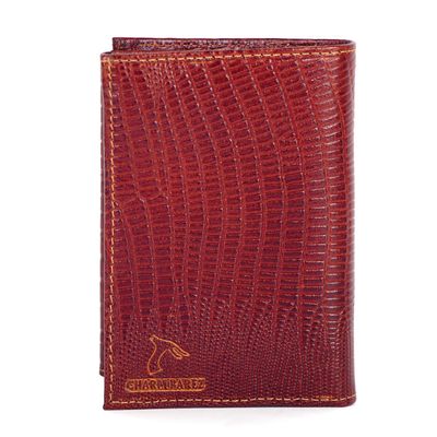 کیف پول مردانه چرم بارز مدل DM102.LIZARD