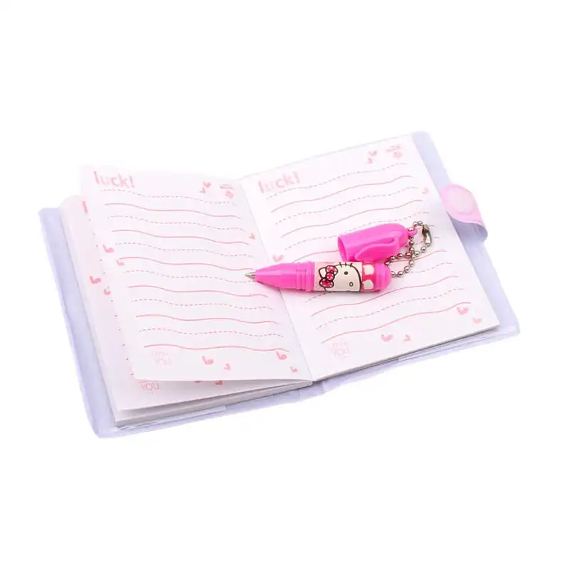 دفترچه یادداشت طرح کیتی کد 001 همراه با خودکار