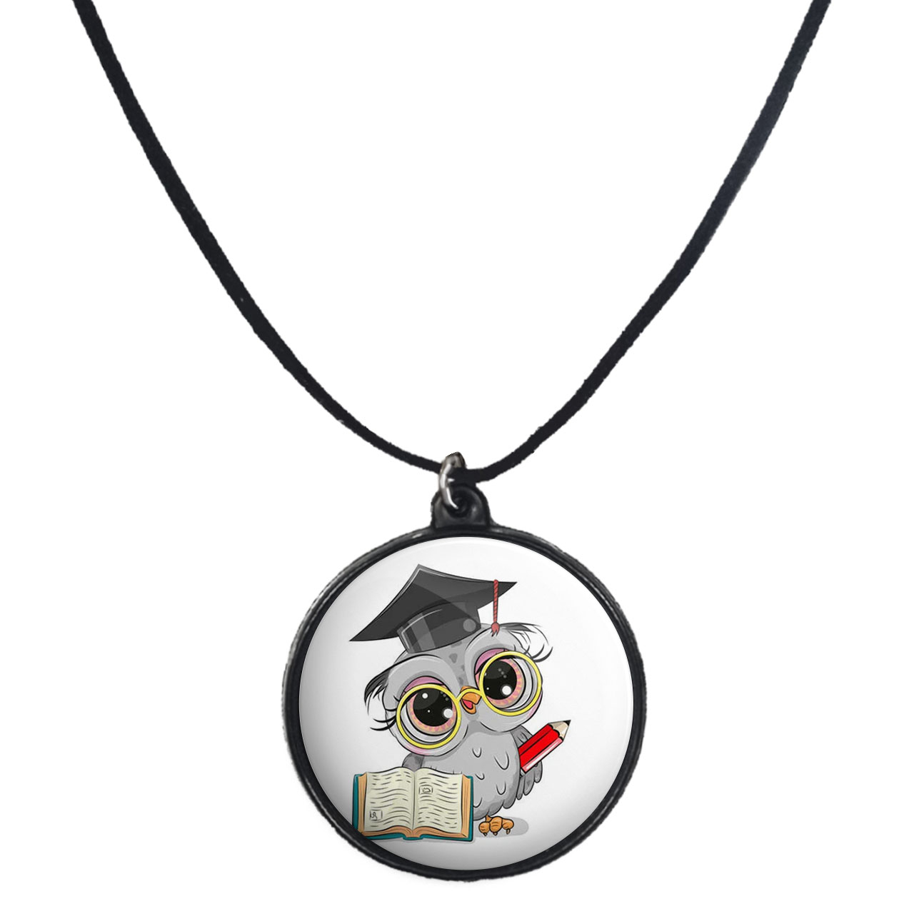 گردنبند پرمانه طرح جشن الفبا کد pmb.22633 مدل دو طرفه