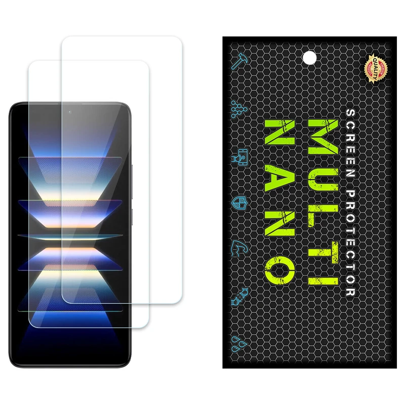 محافظ صفحه نمایش مولتی نانو مدل X-S2N مناسب برای گوشی موبایل شیائومی Redmi K60 Pro بسته دو عددی