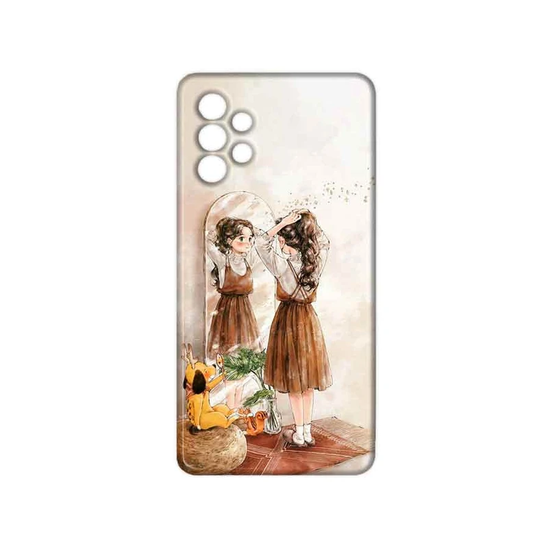 کاور مدل دخترانه کد 185 مناسب برای گوشی موبایل سامسونگ galaxy A32 4g