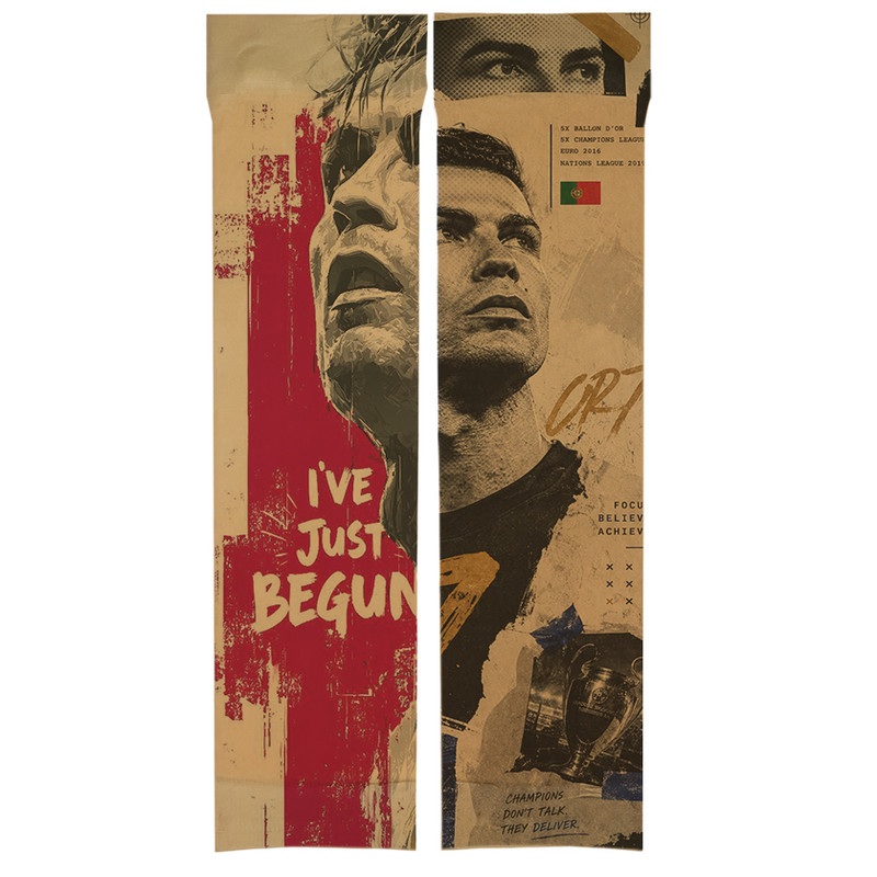 ساق دست ورزشی دنیای کلکسیون مدل CR7 GREATNESS
