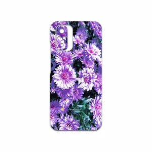 MAHOOT Purple-Flower Cover Sticker for Xiaomi Redmi Note 10