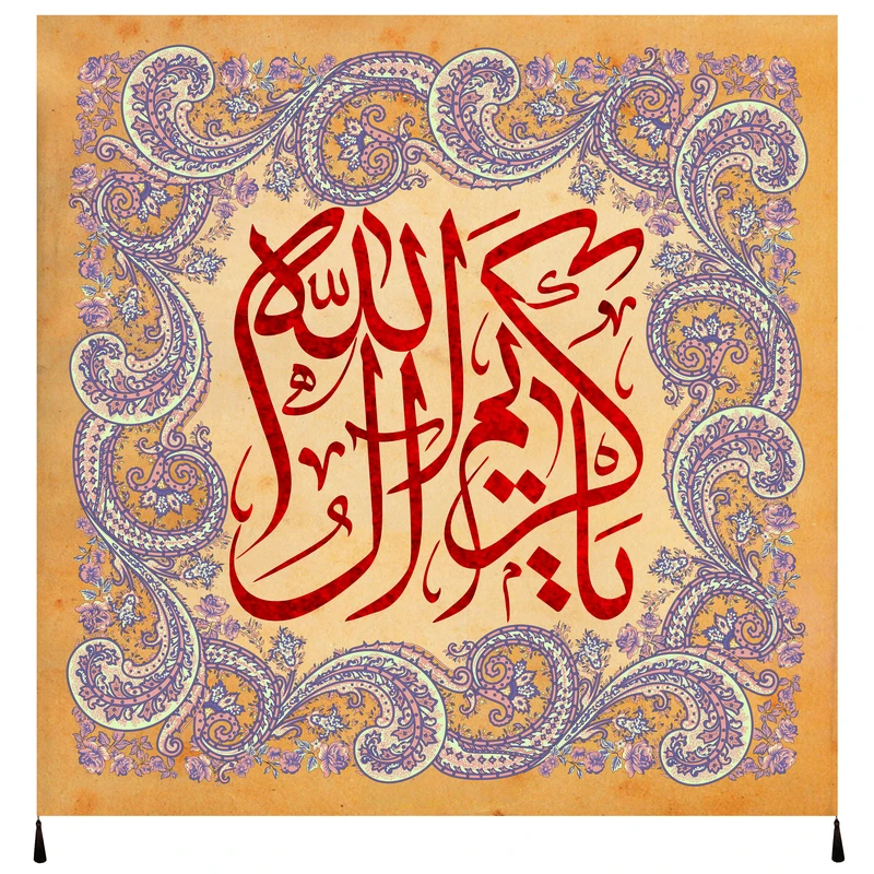 پرچم مدل امام حسن مجتبی علیه السلام کد 241.100100