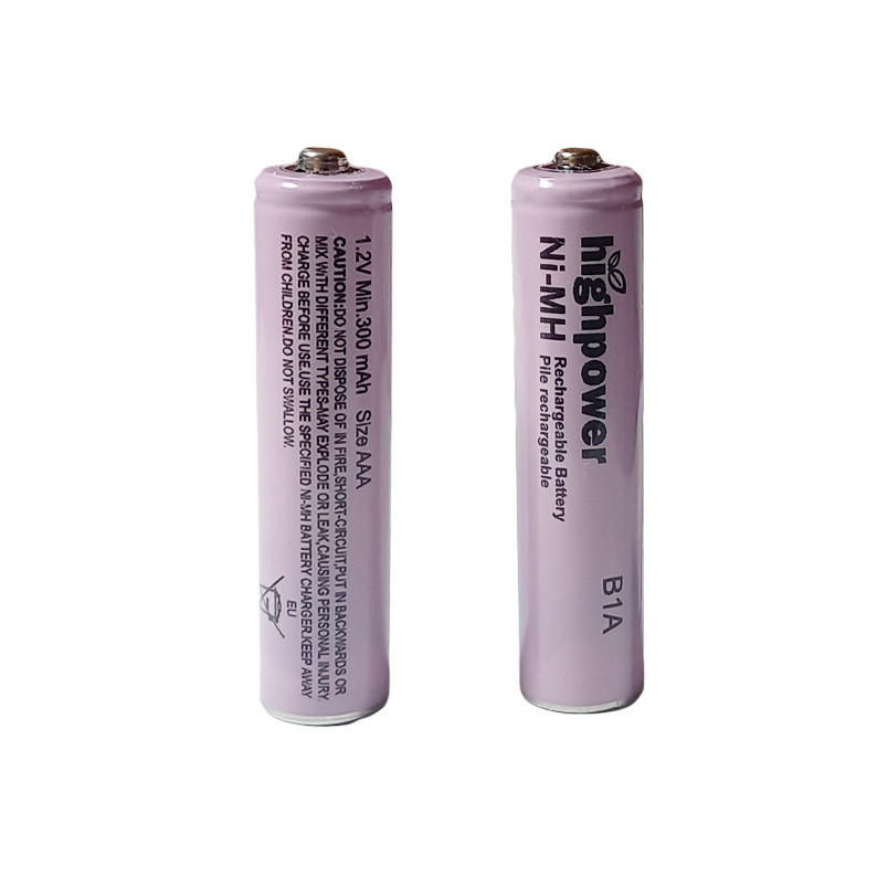  باتری نیم قلمی قابل شارژ های پاور مدل B1A بسته دو عددی