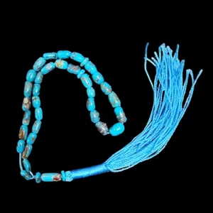 تسبیح مدل سنگ فیروزه نیشابور کد 28900