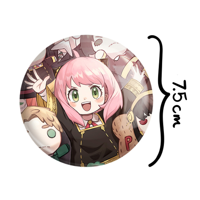 آینه جیبی خندالو مدل آنیا فورجر انیمه Spy x Family کد 24178