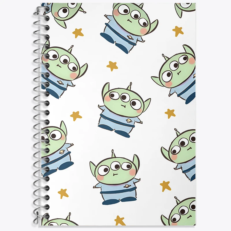 دفتر نت موسیقی 50 برگ خندالو طرح پترن آدم فضایی کد N5226