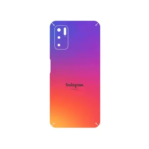 MAHOOT Instagram Cover Sticker for Xiaomi Redmi Note 10 5G