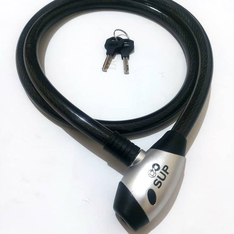 قفل کابلی موتور سیکلت اس یو پی مدل 84812/NO