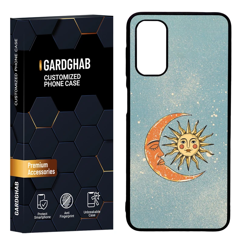 کاور گارد قاب مدل دور ژله ای هنری مناسب برای گوشی موبایل سامسونگ Galaxy A13 5G / A04s