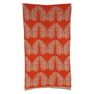 شال بافت زنانه مدل پروانه ای