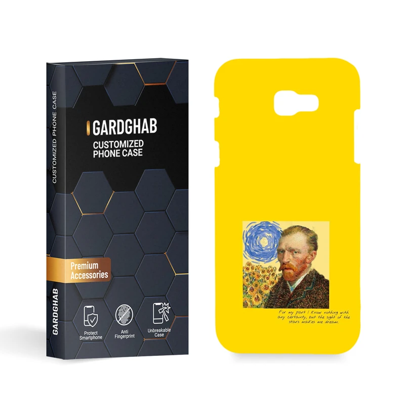 کاور گارد قاب مدل هنری مناسب برای گوشی موبایل سامسونگ Galaxy A7 2017 / A720